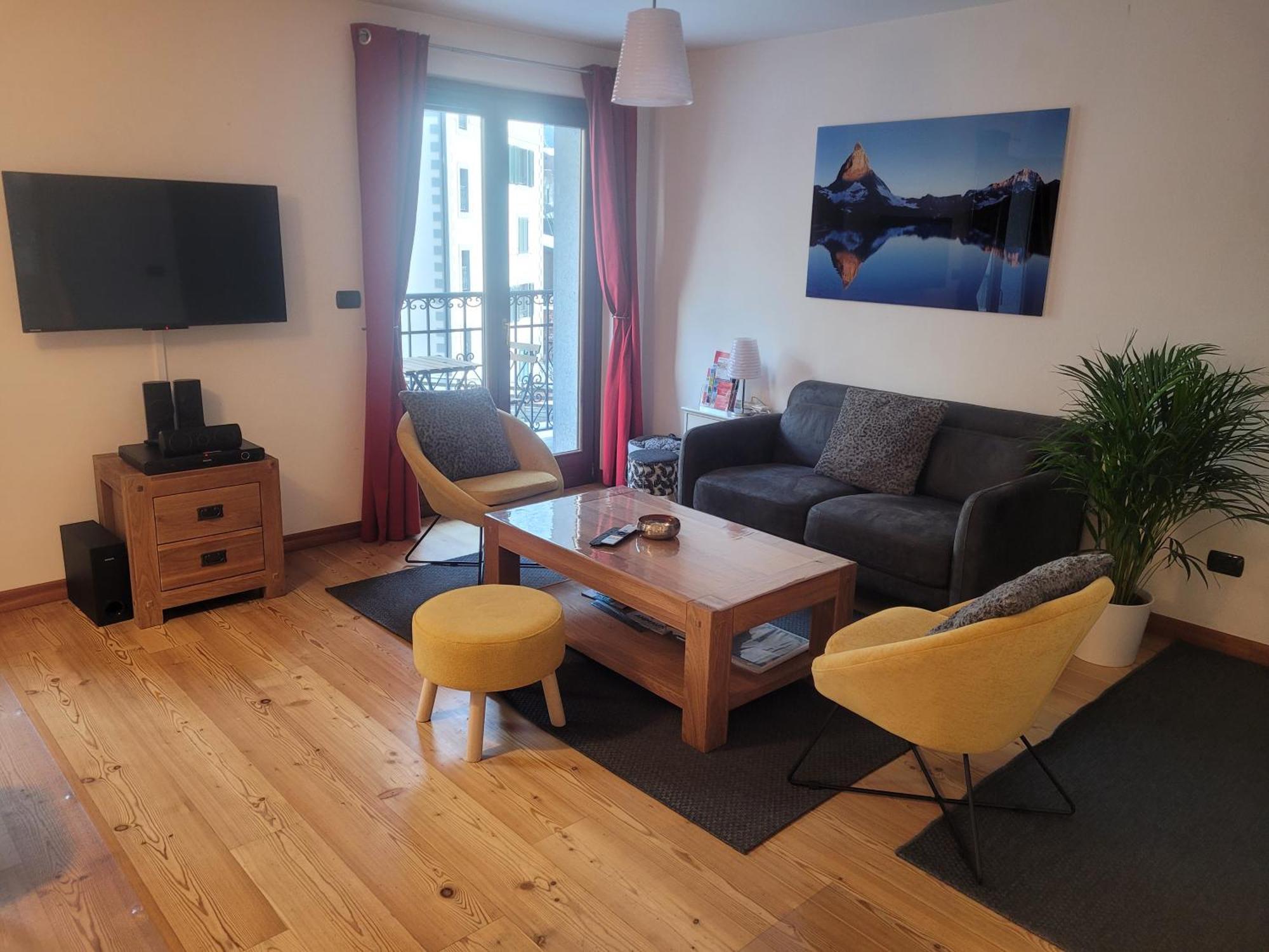 Appartement Cham'heart, 4-star In Centre With Free Private Parking Chamonix